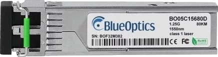 Blueoptics Et4201-Zx-Bo Fiber Optisk 1250 Mbit/S Sfp Lc 80000 M 1550 Nm Blueoptics Et4201-Zx-Bo Fiber Optisk 1250 Mbit/S Sfp Lc 80000 M 1550 Nm
