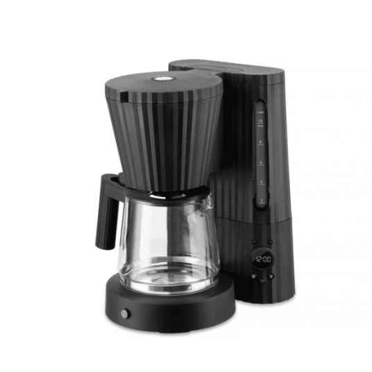 Alessi Plissé Svart Kaffetrakter med 1100W Effekt Alessi Plissé Svart Kaffetrakter med 1100W Effekt