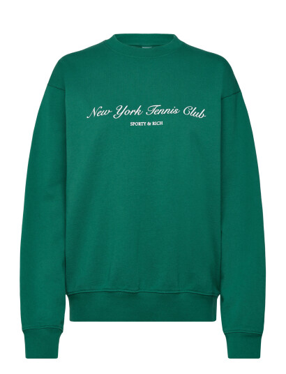 Sporty & Rich Ny Tennis Club Crewneck Green S