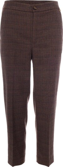 Liu Jo Dame Bukser Brun XL,