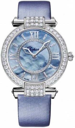 Chopard Dameklokke 384242 1005 Imperiale Hvit/Tekstil Ø36 mm