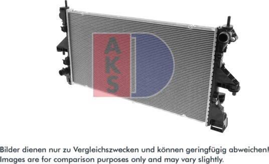AKS DASIS 080137N Radiator motorkjøling