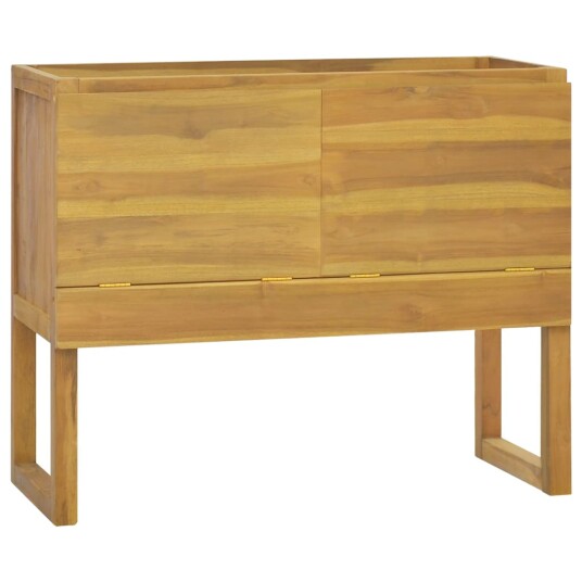 vidaXL Baderomsskap 90x45x75 cm heltre teak vidaXL Baderomsskap 90x45x75 cm heltre teak