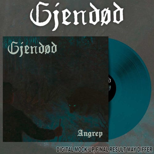 Gjendød  Angrep  LP/Vinyl