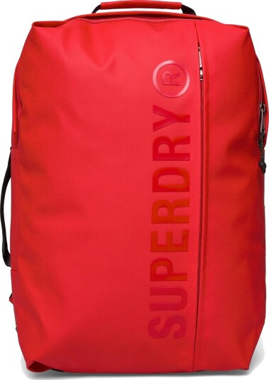Superdry 35L Tarp Backpack Red ONE SIZE