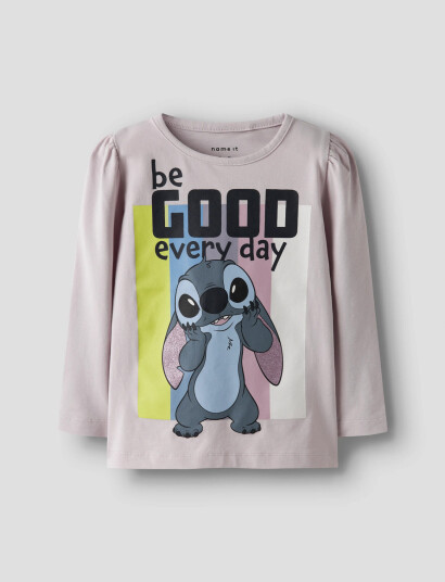 Name It Nmfdiana Stitch Ls Top Box Noos Wdi Pink 86