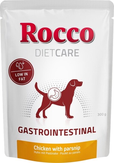 Rocco Diet Care Våtfôr Gastro Intestinal Med Pastinakk 24 X Kylling 300 G 24 X 300 G Rocco Diet Care Våtfôr Gastro Intestinal Med Pastinakk 24 X Kylling 300 G 24 X 300 G
