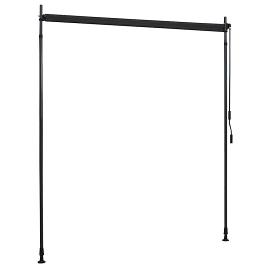 vidaXL Utendørs rullegardin 200x270 cm antrasitt vidaXL Utendørs rullegardin 200x270 cm antrasitt