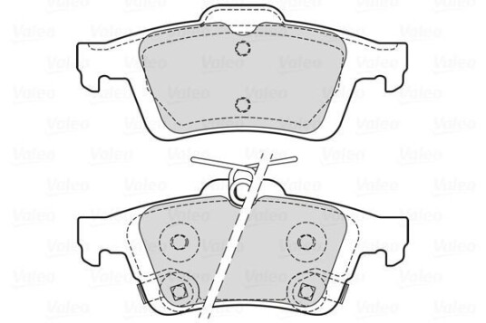 Bremseklosser VALEO 601709