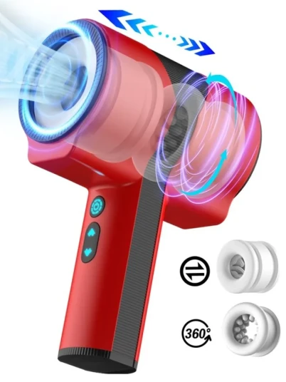 Suckmetoys Teles Scoop Automatic Masturbator Twist & Turn Red Suckmetoys Teles Scoop Automatic Masturbator Twist & Turn Red