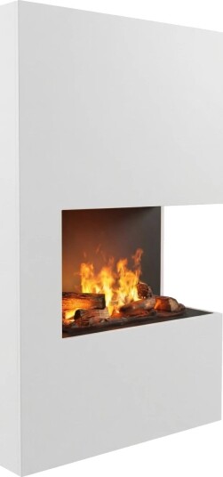 Glow Fire Tucholsky Venstre Hjørne Omc 600 - Hvit (HYB-50-115WH-logset600)