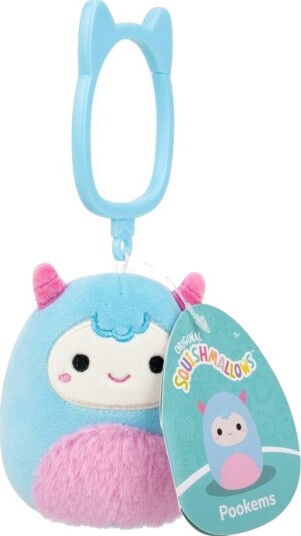 Squishmallows P24 Nøkkelringbamse 9 cm Pookems Squishmallows P24 Nøkkelringbamse 9 cm Pookems