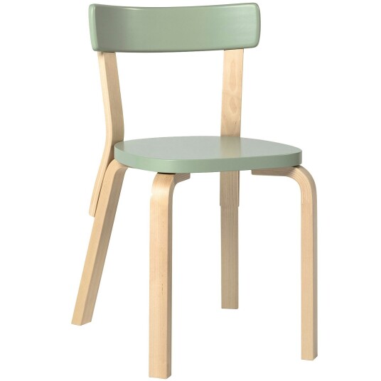 Artek Stol 69 Grønn/Bjørk Artek Stol 69 Grønn/Bjørk