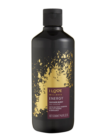 I LOVE I Love Wellness Shower Burst Energy Orange & Bergamot 500Ml - Nude - 500 ml