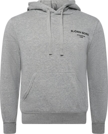 Björn Borg Borg Essential 1 Hoodie   LIGHT GREY MELANGE   S
