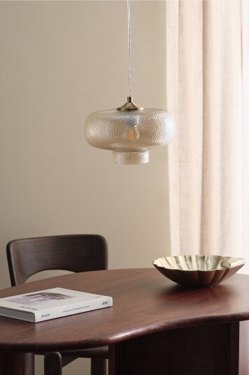 Ellos Home Taklampe Lene Messing