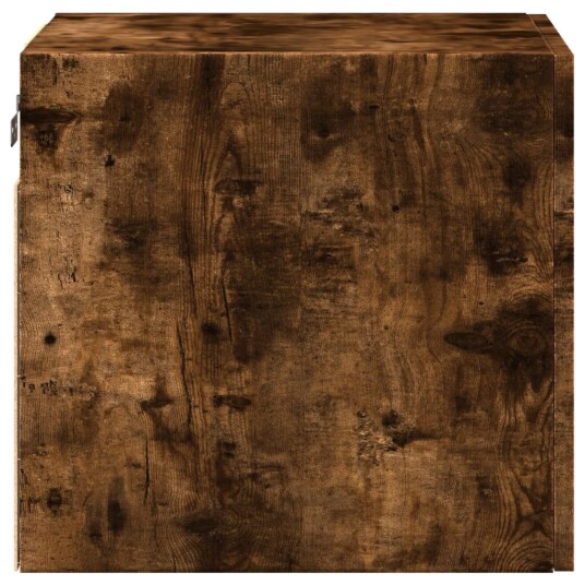 Veggskap røkt eik 40x42,5x40 cm konstruert tre Veggskap røkt eik 40x42,5x40 cm konstruert tre