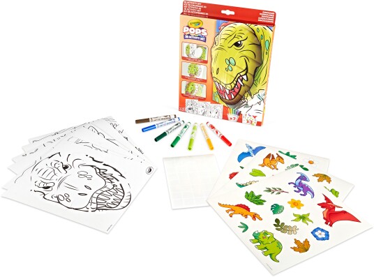 Crayola Pops 3D Skissebok Dinosaur
