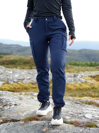 Twentyfour Aurora Softshell Bukse Blå 38