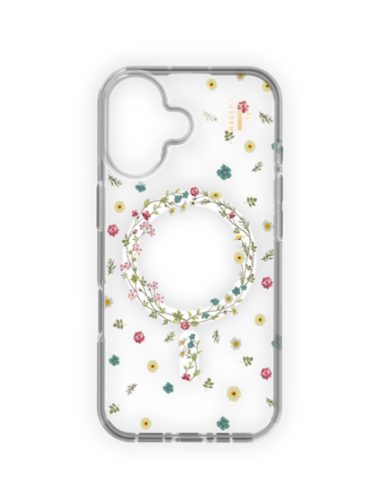 Ideal Of Sweden Magsafe Clear Deksel iPhone 16 Petite Floral