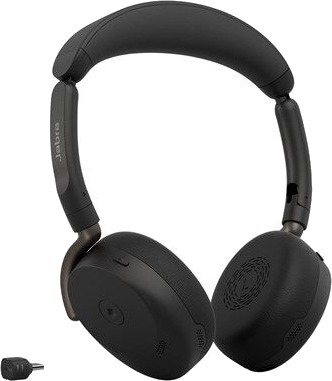 Jabra Evolve3 65 Flex MS - USB-C with Dongle - Black