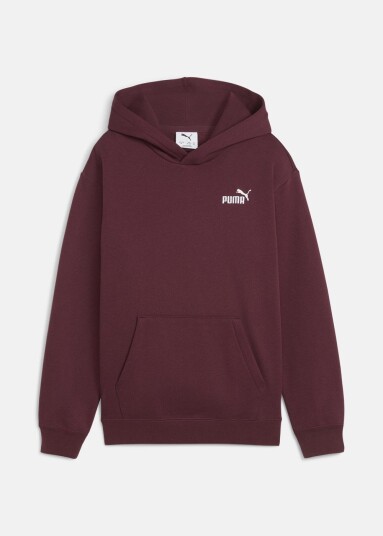 Puma Ess Small No. 1 Logo Relaxed H Ruby Shimmer 140 Hoodies Puma Ess Small No. 1 Logo Relaxed H Ruby Shimmer 140 Hoodies