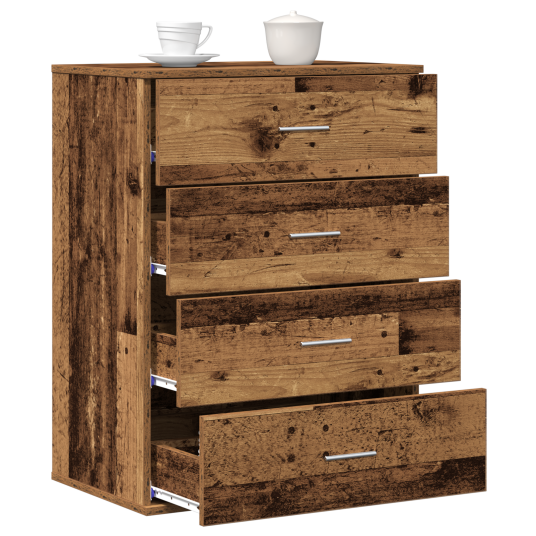 Serviesskap Gammelt tre 60 x 39 x 80 cm Konstruert tre