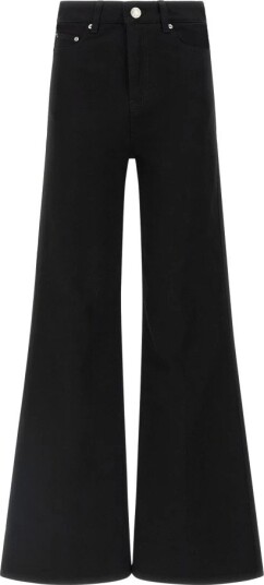 Ami Paris, Dame, Jeans, Svart, W29,