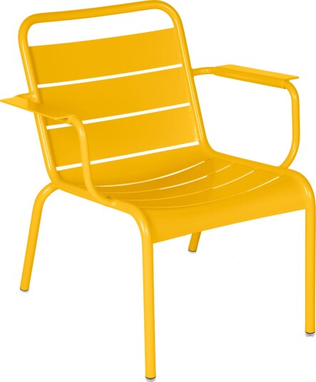 Fermob   Luxembourg Lounge Armchair   Honey   Utendørs Lenestoler   Frédéric Sofia   Metall
