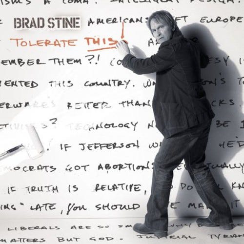 Brad Stine  Tolerate This  CD