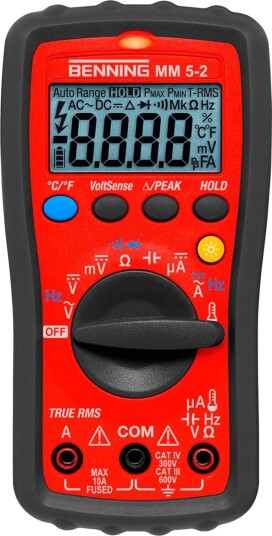 Benning Digitalt Multimeter MM 5 2 RMS
