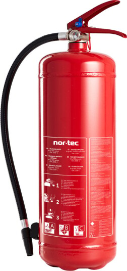 Nor-Tec Brannslukker 6kg Pulver