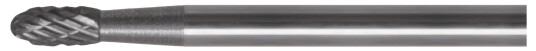 Ironside 200797 Fil Medium X oval 6 x 3 mm Maskintilbehør & forbruk