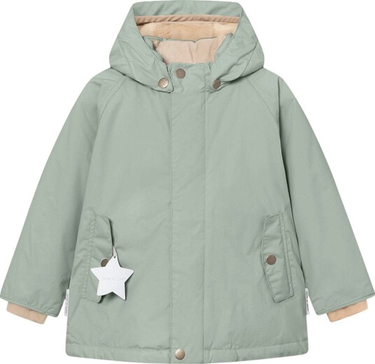 MINI A TURE Matwally Fleece Lined Winter Jacket. Grs SLATE GRAY 116 MINI A TURE Matwally Fleece Lined Winter Jacket. Grs SLATE GRAY 116