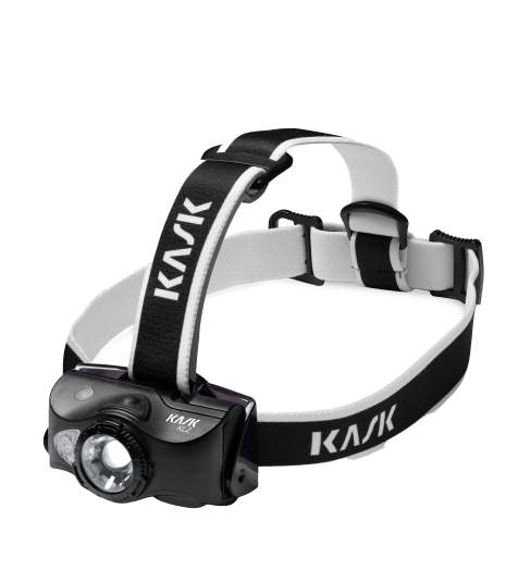 Kask Hjelm WLA00002 240 Kl 2 Hodelampe 240 svart/hvit Kask Hjelm WLA00002 240 Kl 2 Hodelampe 240 svart/hvit