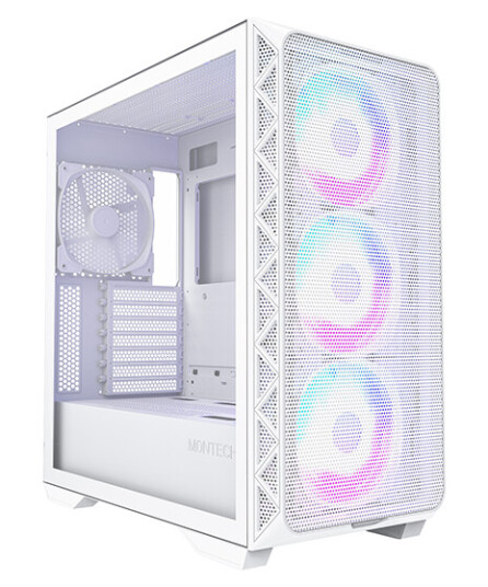 Montech Air 903 Max Midi Tower Kabinett Tempered Glass Hvit Montech Air 903 Max Midi Tower Kabinett Tempered Glass Hvit