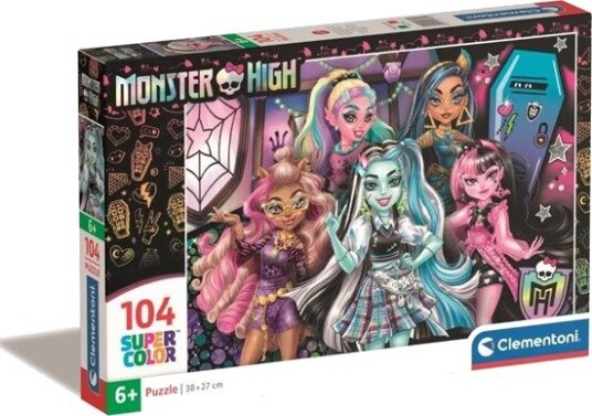 Clementoni Puzzle Monster High 104 pieces 2D Puslespill