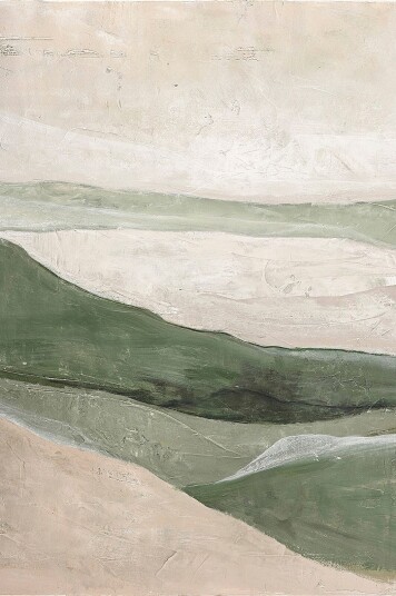 MalerifabrikkenDesign Maleri / Green Field / 90x120 CmGrønnBilder & skilt