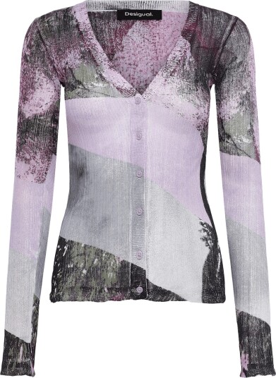 Desigual Jers_Mountains Purple L Desigual Jers_Mountains Purple L