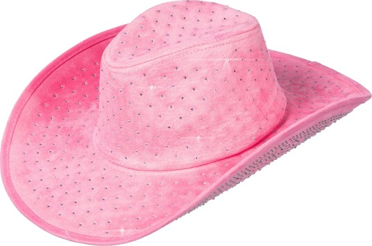 Wilbers & Wilbers Cowboyhatt rosa med steiner One size 009131-V11