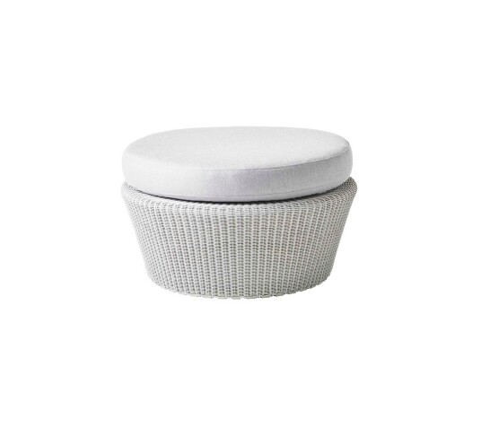 Cane line Kingston krakkpute Light grey Stor Grå