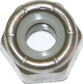 Mutter, 1/4 - 20 Nylock SS Mutter, 1/4 - 20 Nylock SS