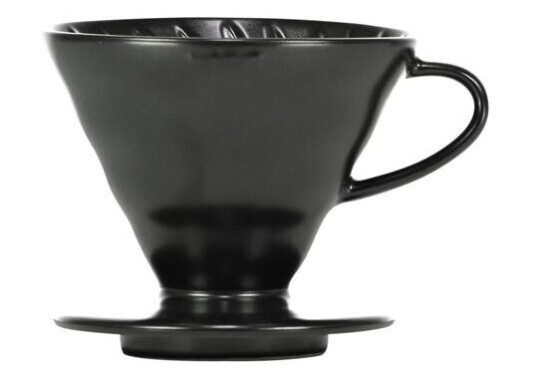 Hario V60 02 Ceramic Dripper - Matte Black