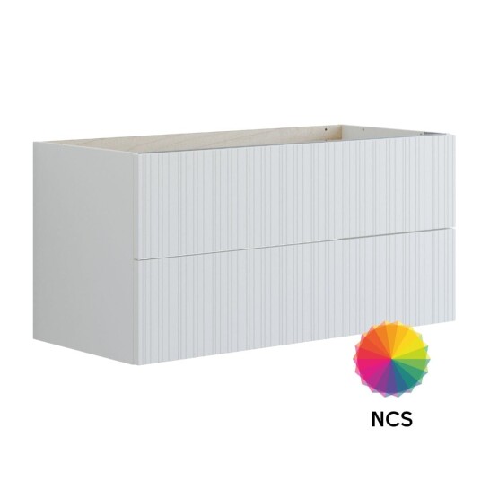 Dansani Inzo Riflet Servantskap 2 Skuff B60 120xh48xd44cm NCS Farge / 100cm