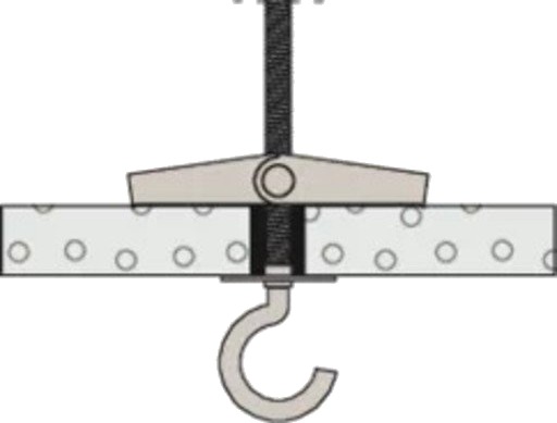Fischer Plateanker KDH4 M4 x 70 mm 25-pk for Betong og Gips Fischer Plateanker KDH4 M4 x 70 mm 25-pk for Betong og Gips