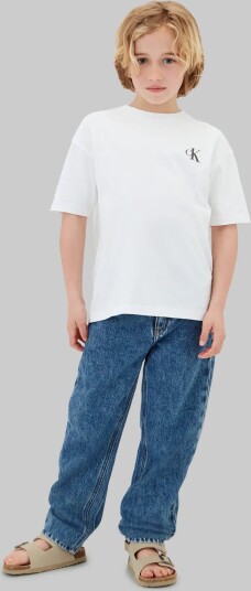Calvin Klein 2 Pack Monogram Top Ss   White   164