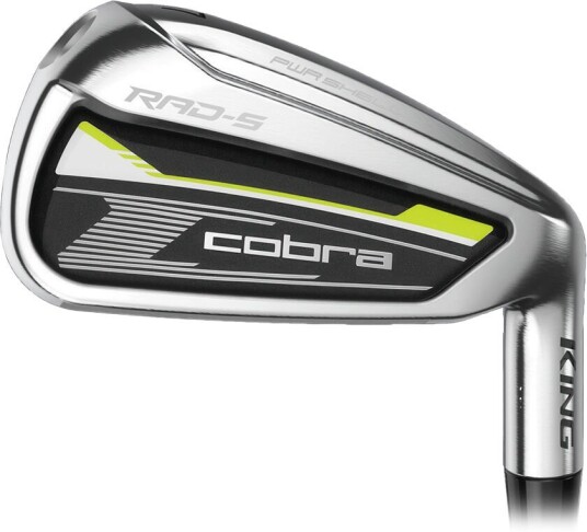 Cobra King Radspeed-S Dame Jernsett 6-Pw+sw Grafitt Høyre Lady Flex