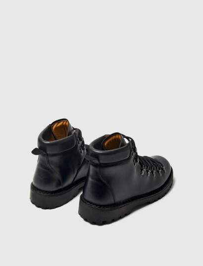 Selected Slhalfred Leather W Hiking Boot - Black - 43