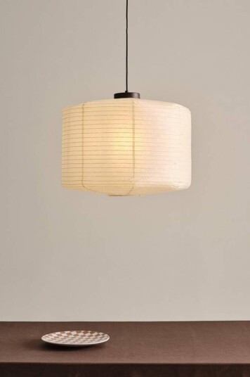 Siv taklampe Beige