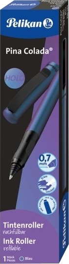 Pelikan Pina Colada Holo, Tynn Penn, Blå, Blå, Tungsten, 0,7 Mm, Ambidekstriøs